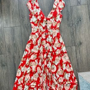 Floral Urban Outfitters MIDI Sun Dress